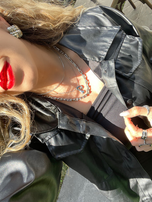 Collar Nuria plateado