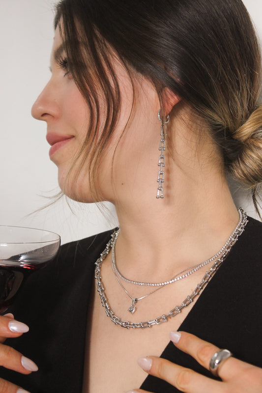 Collar Celia plata