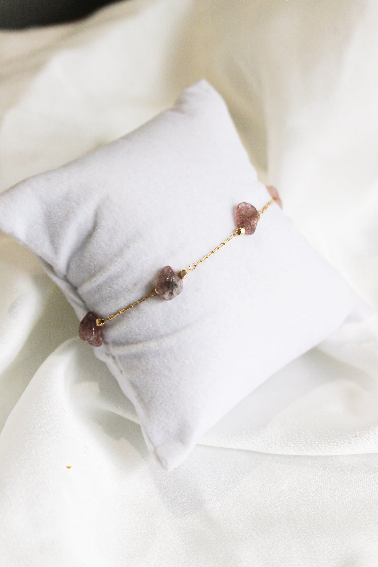 Pulsera Mabel rosada