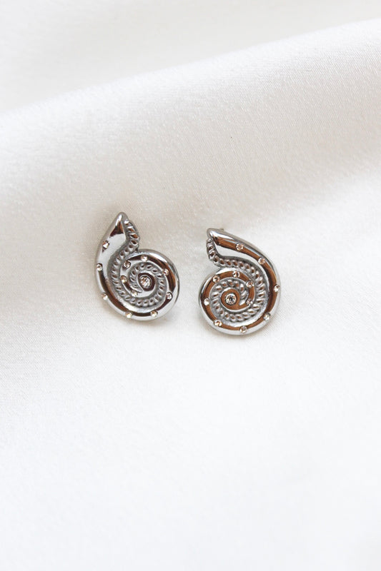 Aretes caracol mini