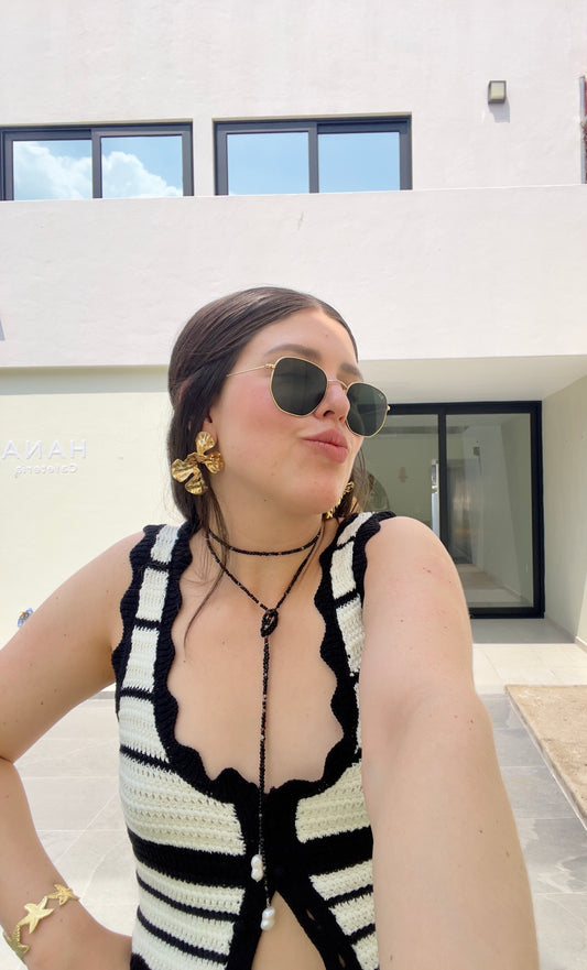 Collar infinito negro