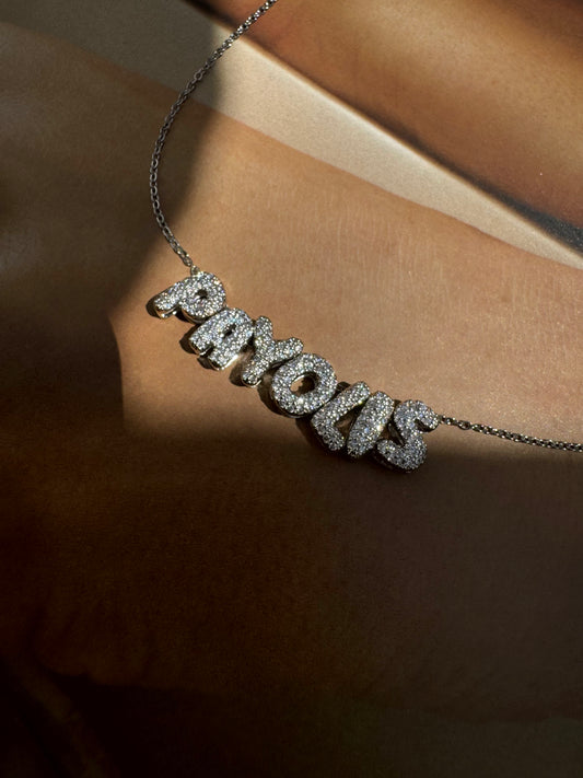 Collar personalizado plata