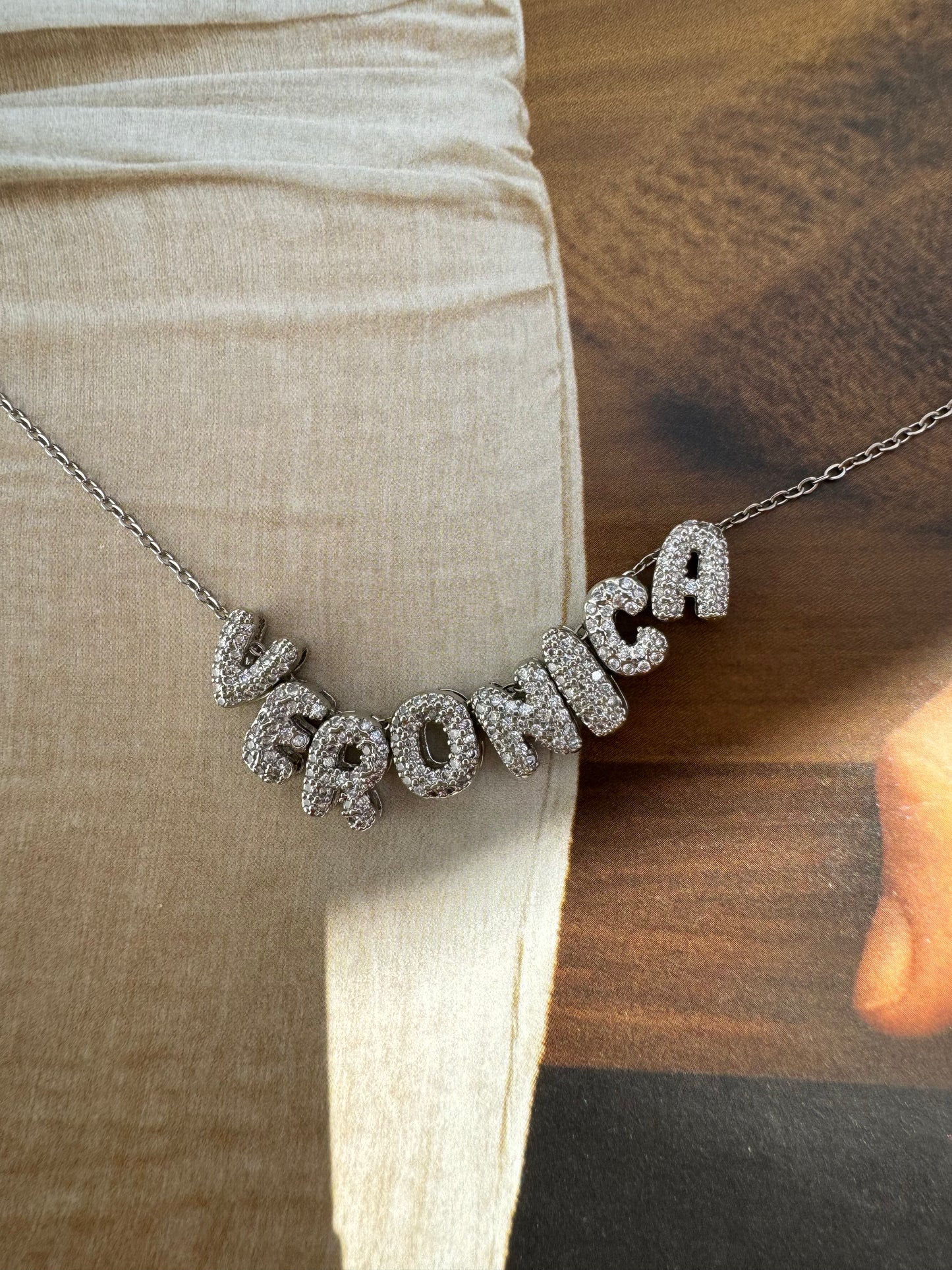 Collar personalizado plata