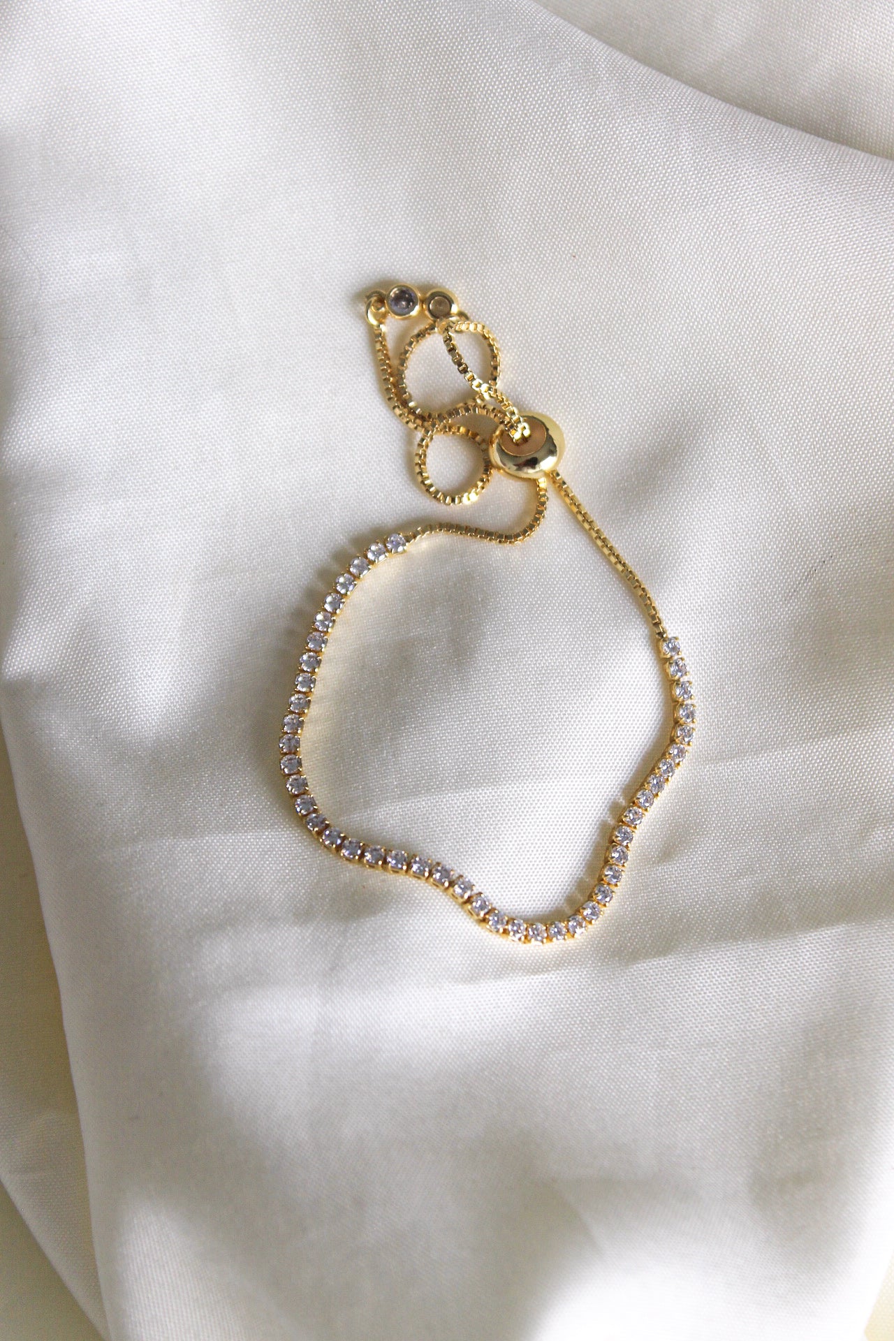 Pulsera Lea dorada mini