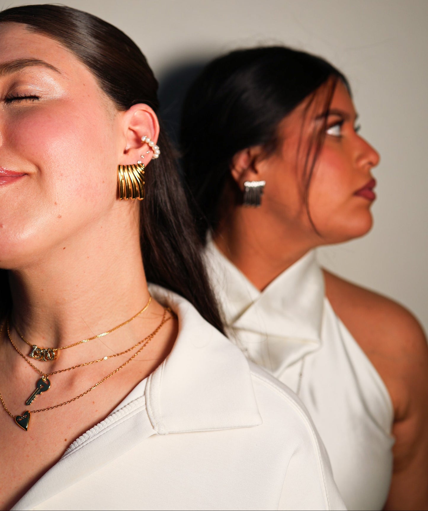 Aretes Viena dorados