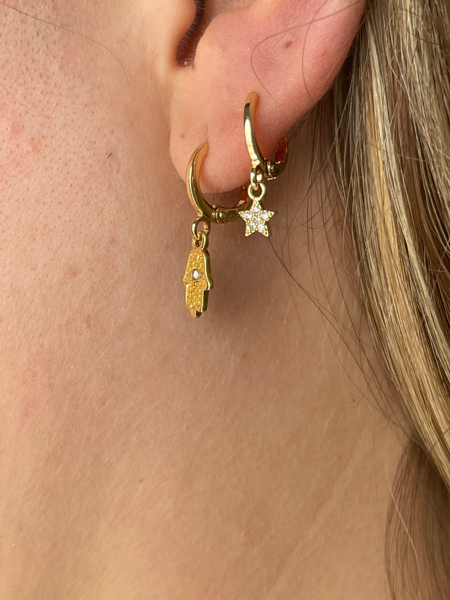 Huggie mano de Fátima