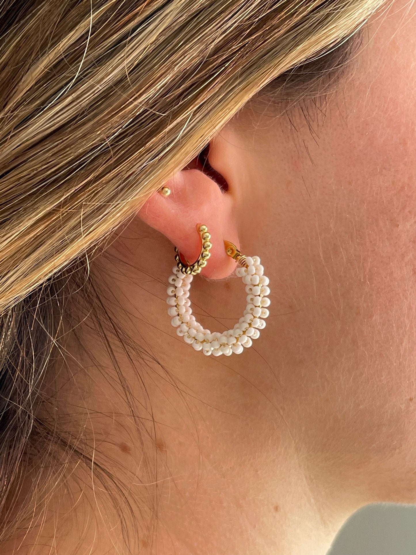 Arracadas Capri doradas