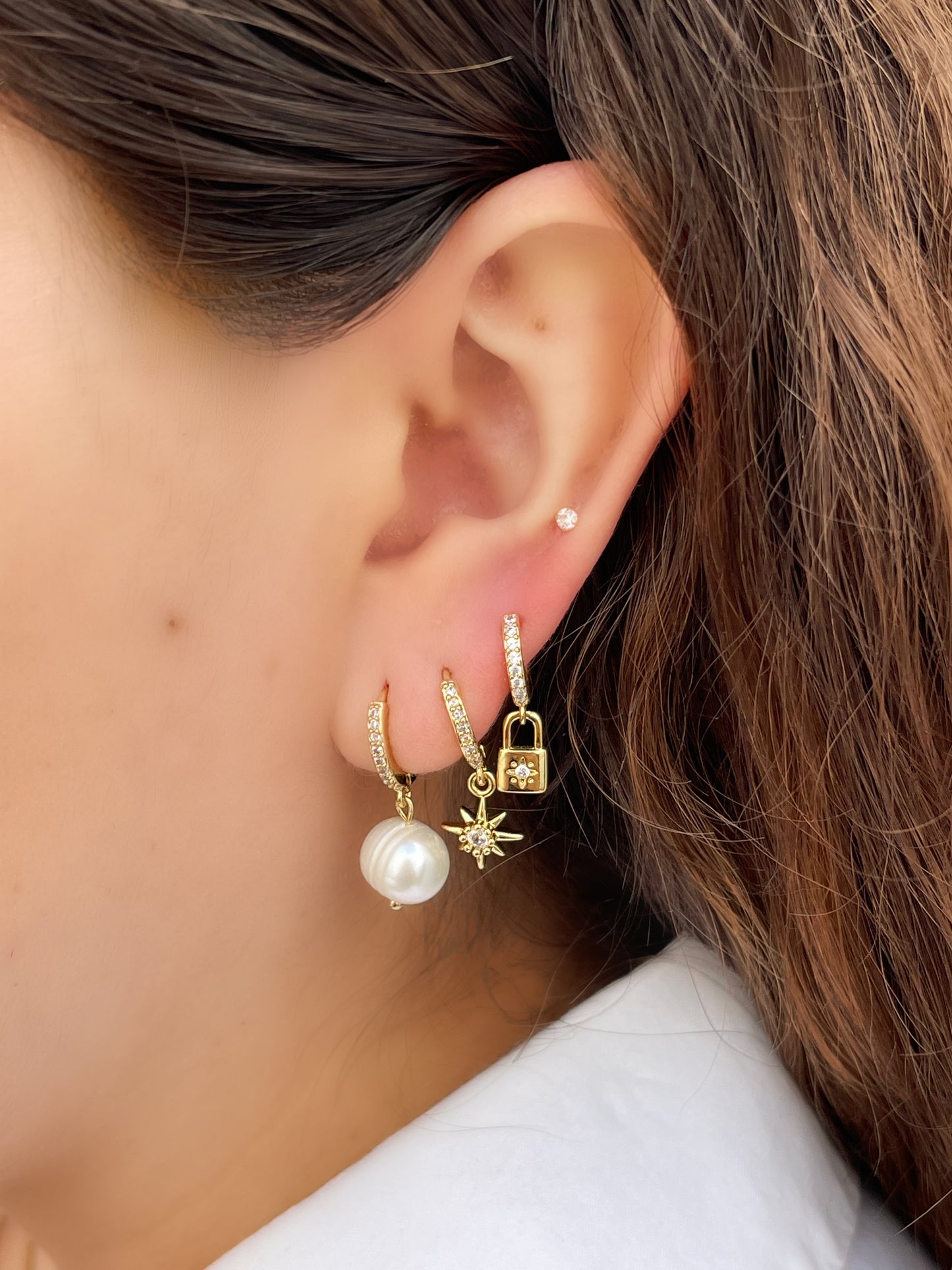 Huggie de estrella mini