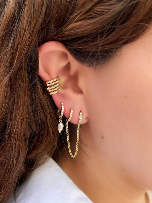 Huggie de perla mini