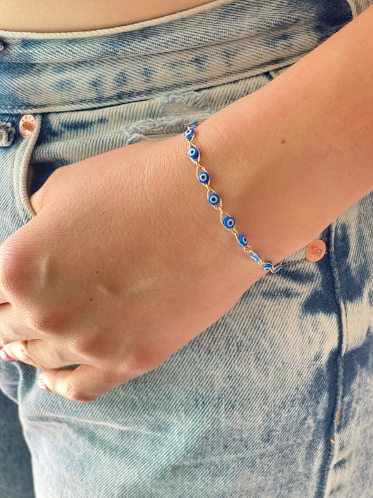 Pulsera Nicole azul marino