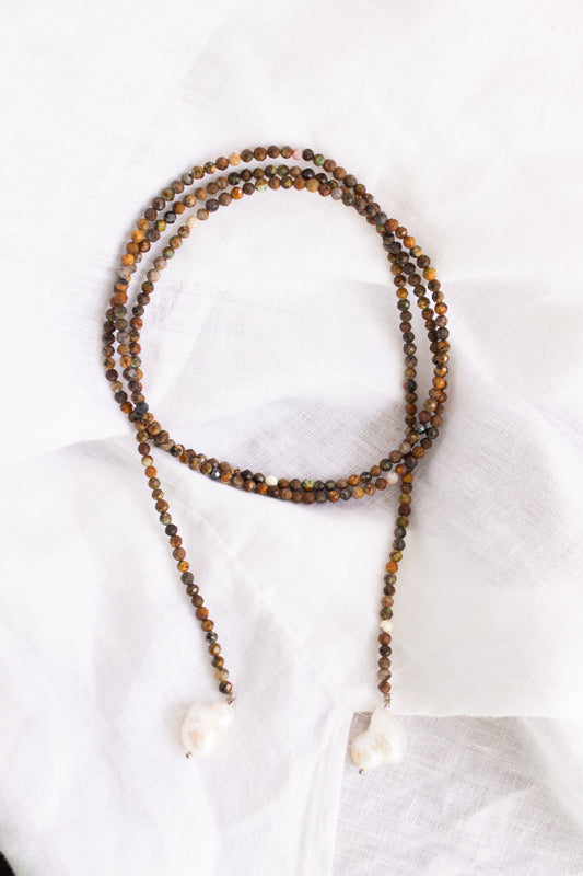 Collar infinito carey